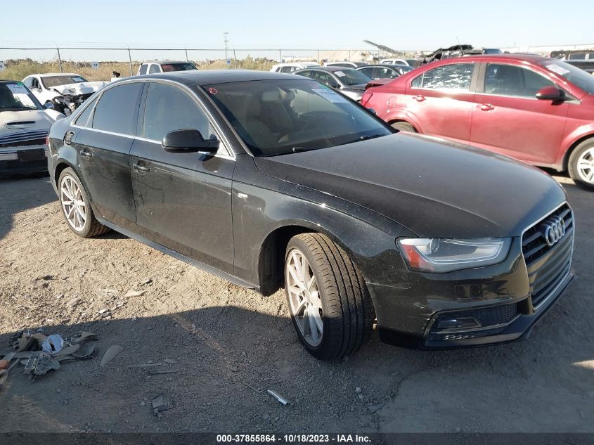 2015 AUDI A4 PREMIUM PLUS - WAUFFAFL5FN042849