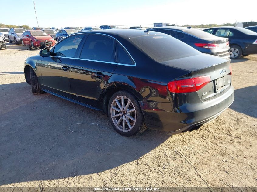 2015 AUDI A4 PREMIUM PLUS - WAUFFAFL5FN042849