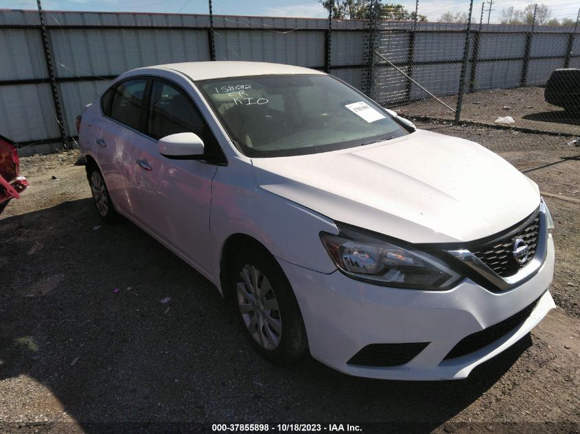 2016 NISSAN SENTRA S - 3N1AB7AP7GY307588