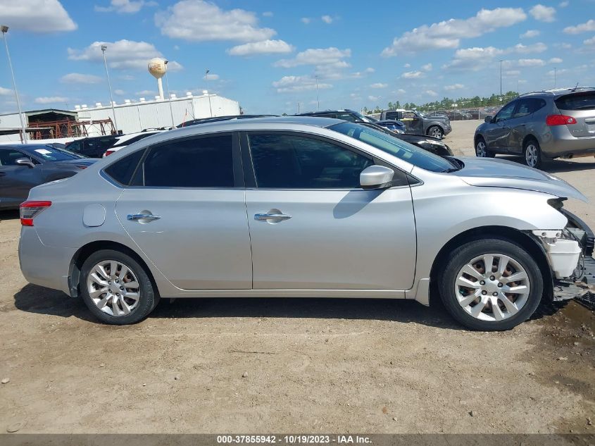 2015 NISSAN SENTRA S - 3N1AB7AP7FY330836