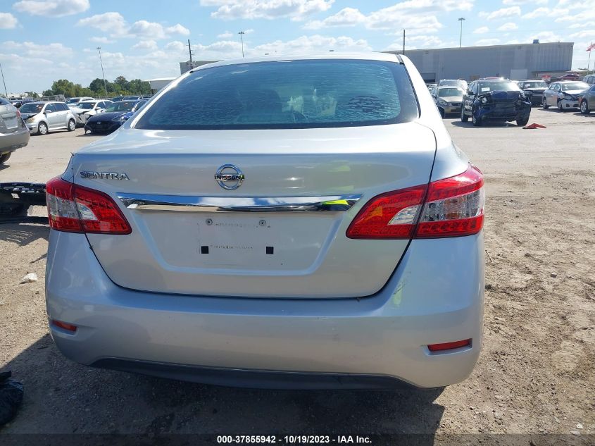 2015 NISSAN SENTRA S - 3N1AB7AP7FY330836