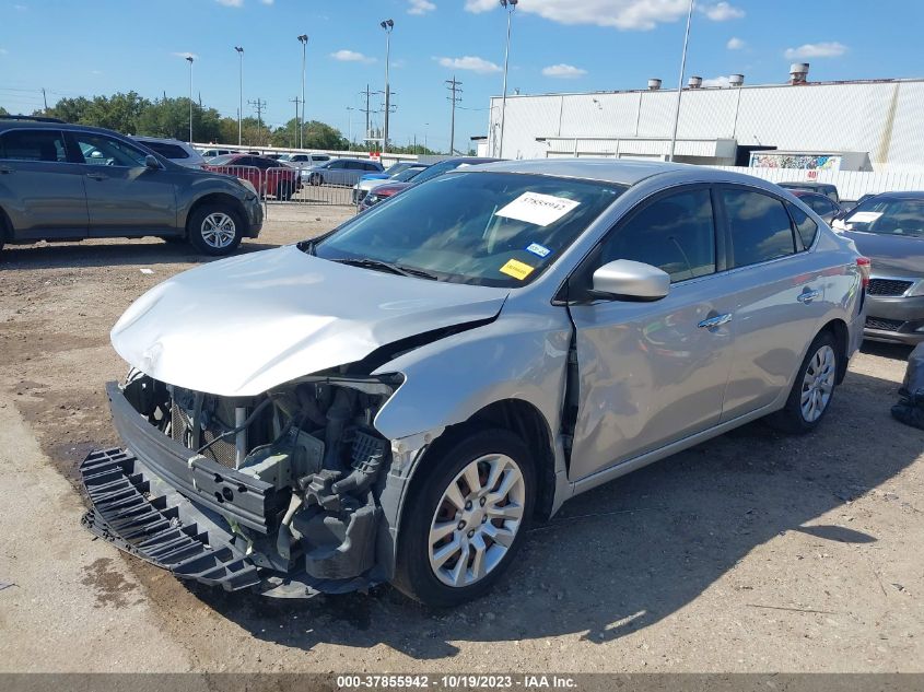2015 NISSAN SENTRA S - 3N1AB7AP7FY330836