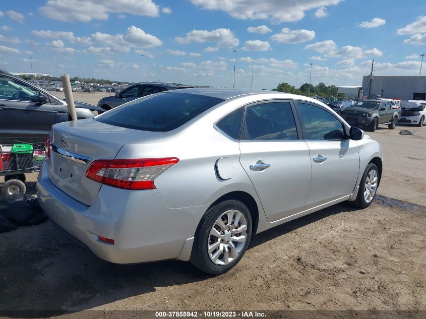 2015 NISSAN SENTRA S - 3N1AB7AP7FY330836