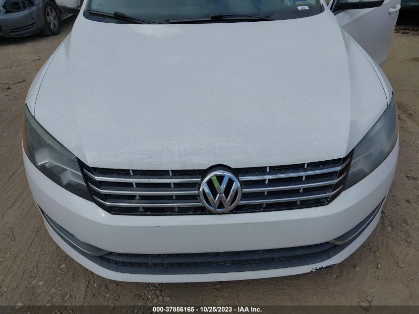 2013 VOLKSWAGEN PASSAT SE W/SUNROOF - 1VWBM7A35DC009776