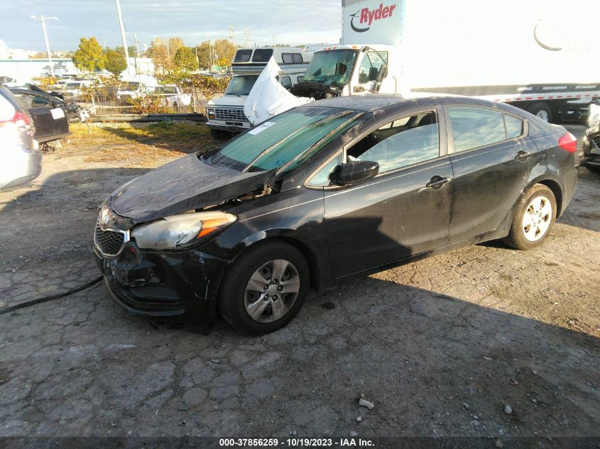 2014 KIA FORTE LX - KNAFK4A62E5090595
