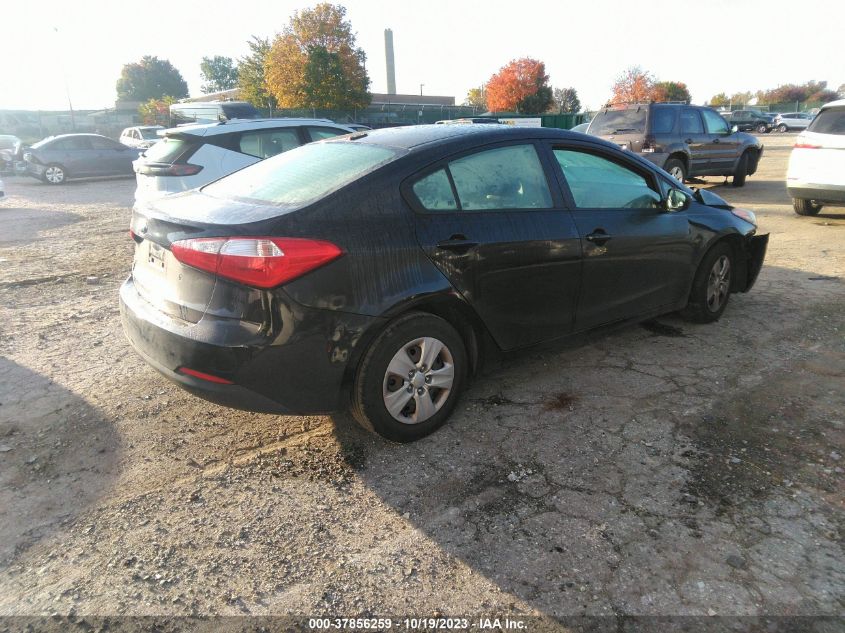 2014 KIA FORTE LX - KNAFK4A62E5090595