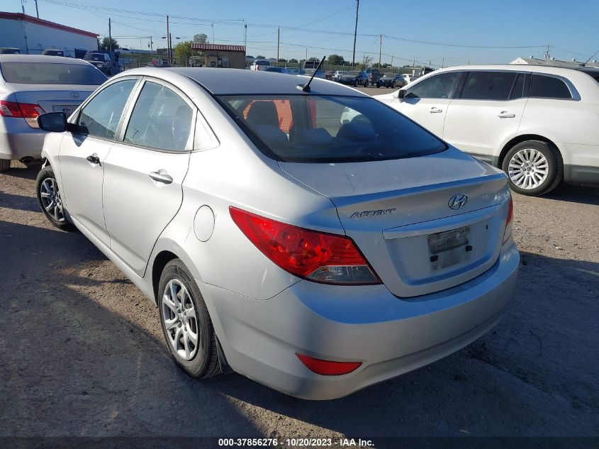 2013 HYUNDAI ACCENT GLS - KMHCT4AE2DU292945