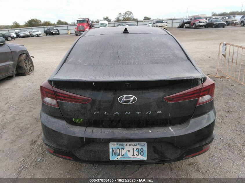 2019 HYUNDAI ELANTRA SEL/VALUE/LIMITED - KMHD84LF8KU866263