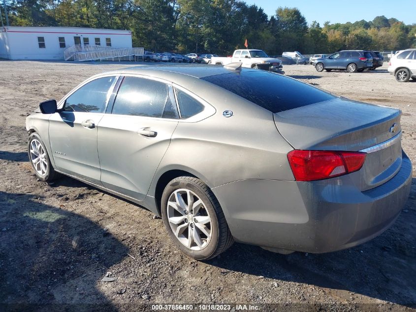 2017 CHEVROLET IMPALA LT - 2G1105SA9H9168172