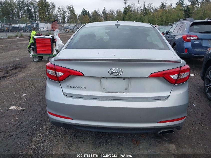 2015 HYUNDAI SONATA 2.4L SE - 5NPE24AF3FH163327