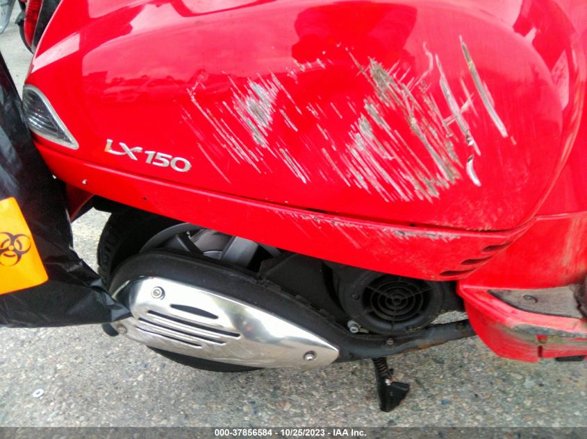 2007 VESPA LX 150 ZAPM448F475009978