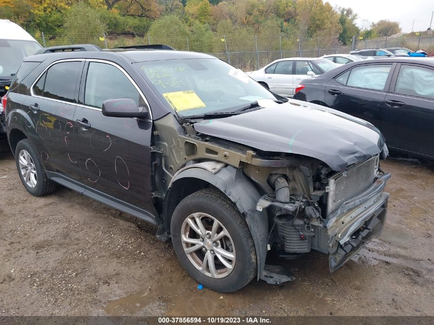 2016 CHEVROLET EQUINOX LT - 2GNFLFE35G6229323