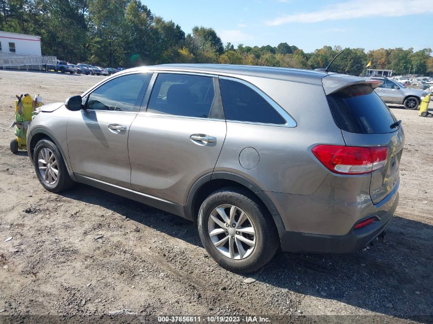 2016 KIA SORENTO L - 5XYPG4A36GG116897