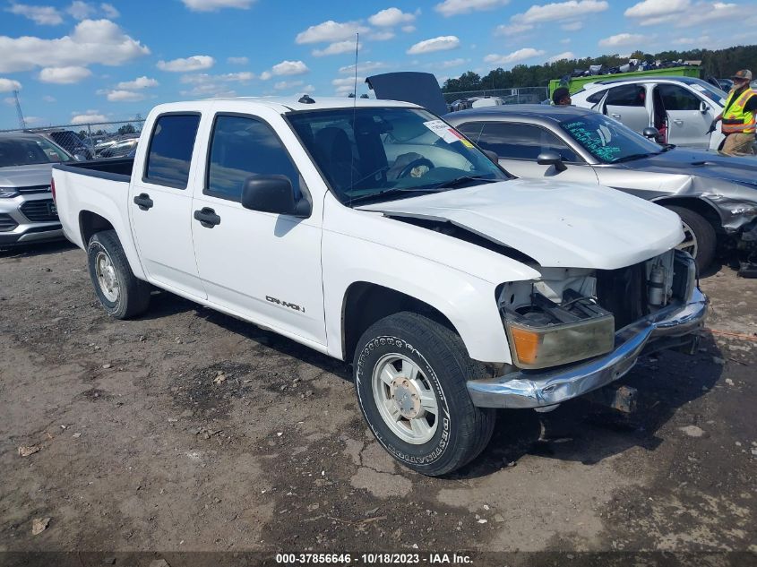 Lot #2534661962 2004 GMC CANYON SLE salvage car