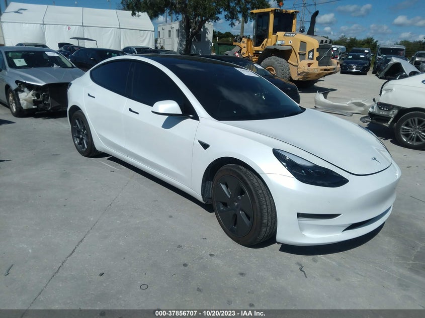 TESLA MODEL 3 2023, VIN 5YJ3E1EB9PF603734