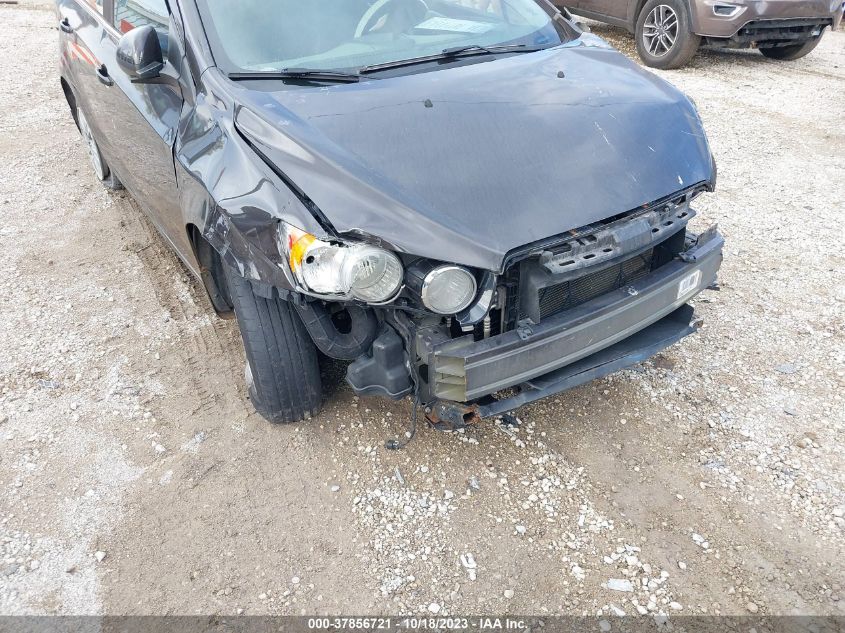 2015 CHEVROLET SONIC LT - 1G1JC5SH5F4115831