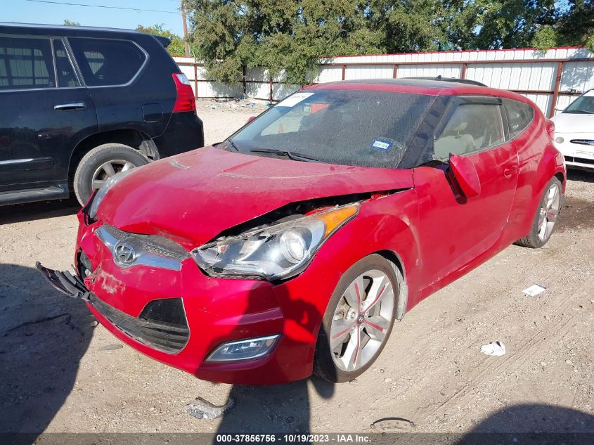 2013 HYUNDAI VELOSTER - KMHTC6AD4DU143875