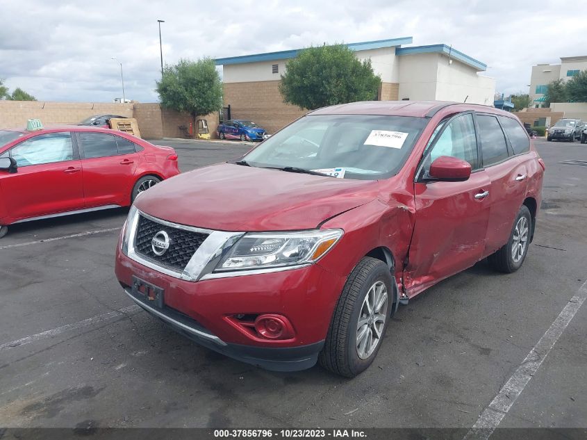 2013 NISSAN PATHFINDER S - 5N1AR2MN2DC675652