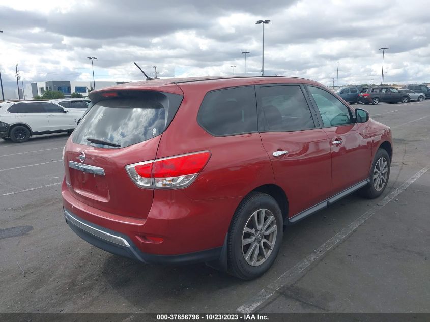2013 NISSAN PATHFINDER S - 5N1AR2MN2DC675652