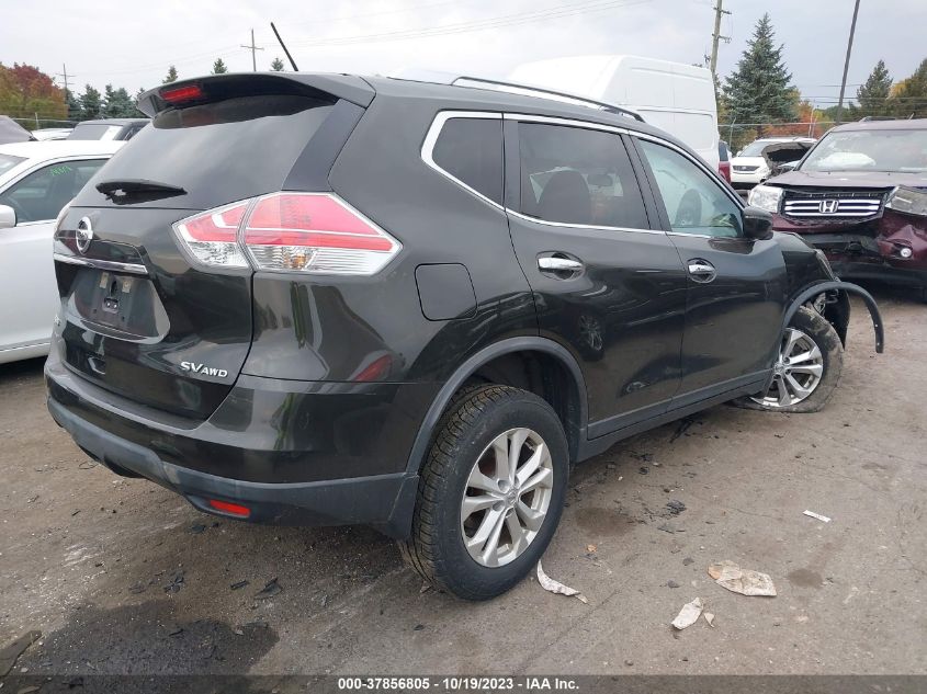 2016 NISSAN ROGUE S/SL/SV - KNMAT2MV7GP666173