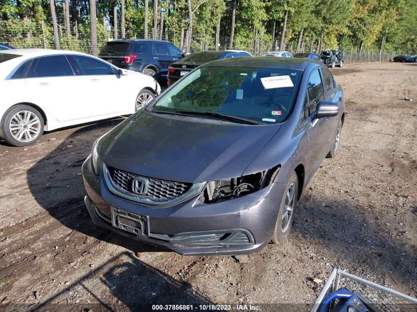 2015 HONDA CIVIC SEDAN SE - 19XFB2F73FE232838