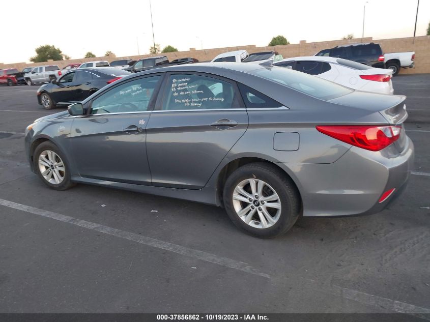 2014 HYUNDAI SONATA GLS - 5NPEB4AC1EH843148