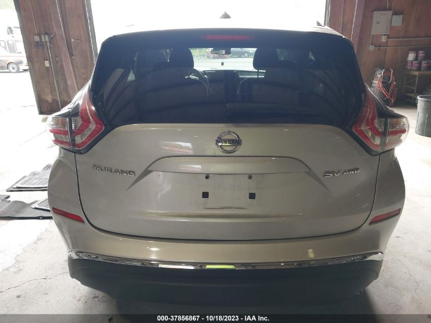 2015 NISSAN MURANO SV - 5N1AZ2MH0FN284887