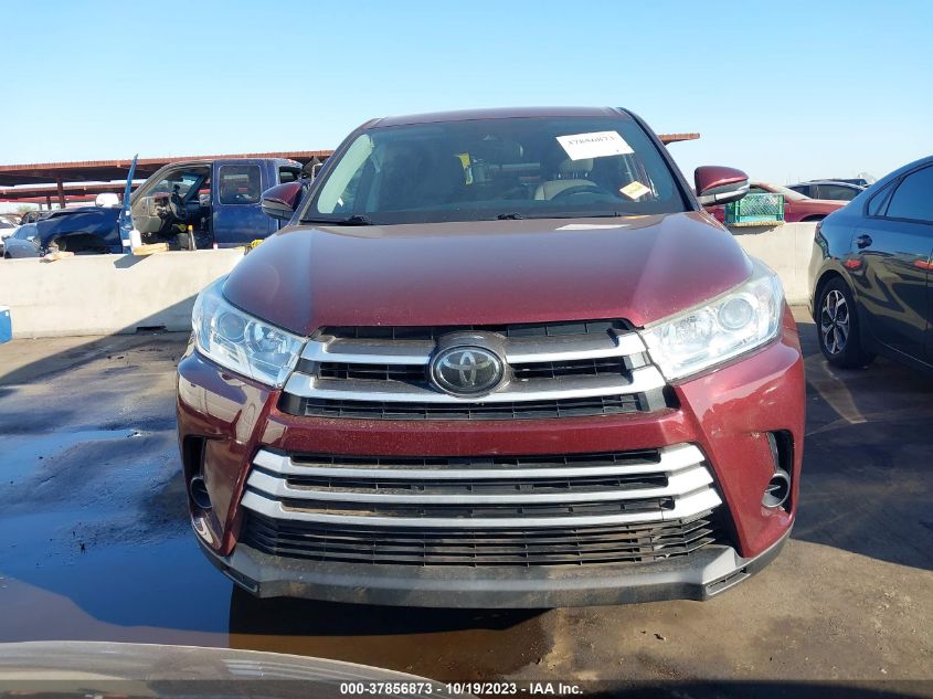 2018 TOYOTA HIGHLANDER LE - 5TDZZRFH4JS256557