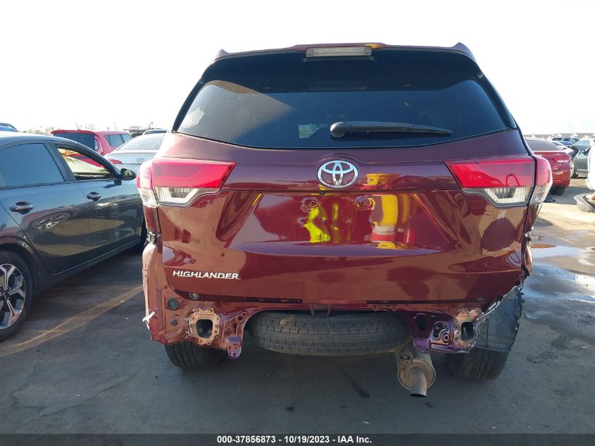 2018 TOYOTA HIGHLANDER LE - 5TDZZRFH4JS256557