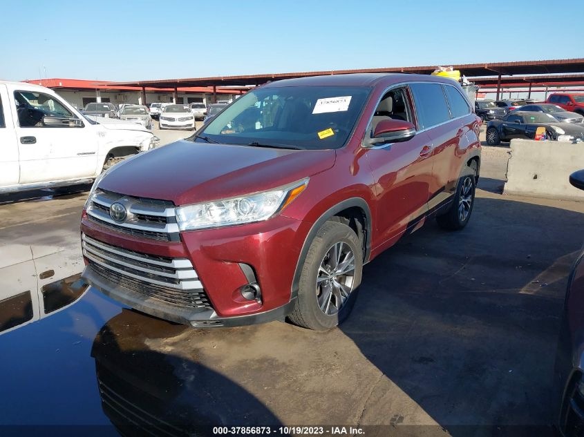 2018 TOYOTA HIGHLANDER LE - 5TDZZRFH4JS256557