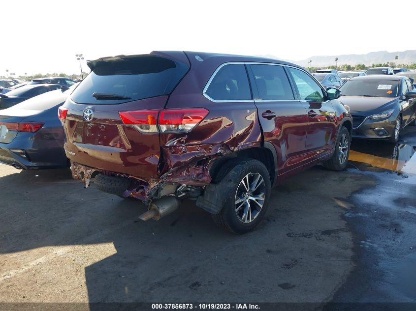 2018 TOYOTA HIGHLANDER LE - 5TDZZRFH4JS256557