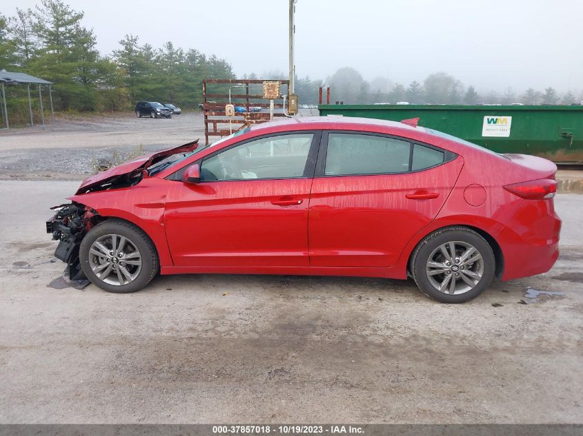 VIN 5NPD84LF5JH365358 2018 HYUNDAI ELANTRA SEL/VALUE/LIMITED