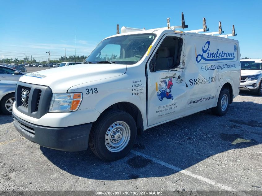 2015 NISSAN NV CARGO NV1500 S V6 - 1N6BF0KL3FN804350