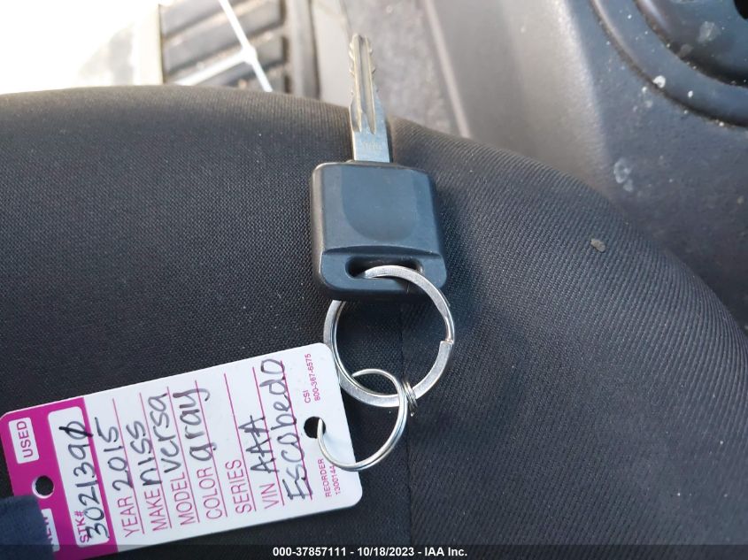 2015 NISSAN VERSA S - 3N1CN7AP4FL955692