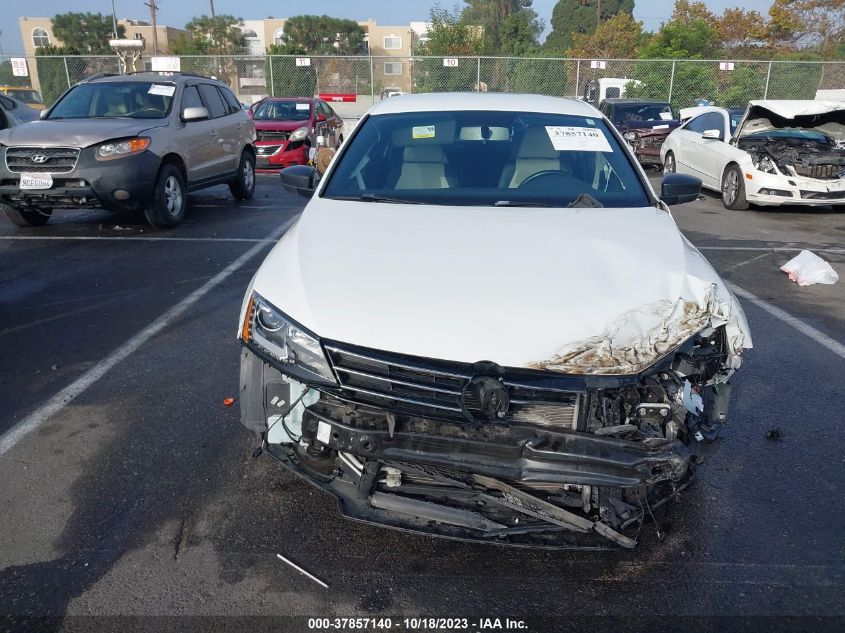 2016 VOLKSWAGEN JETTA SEDAN 1.8T SPORT 3VWD17AJ6GM343995