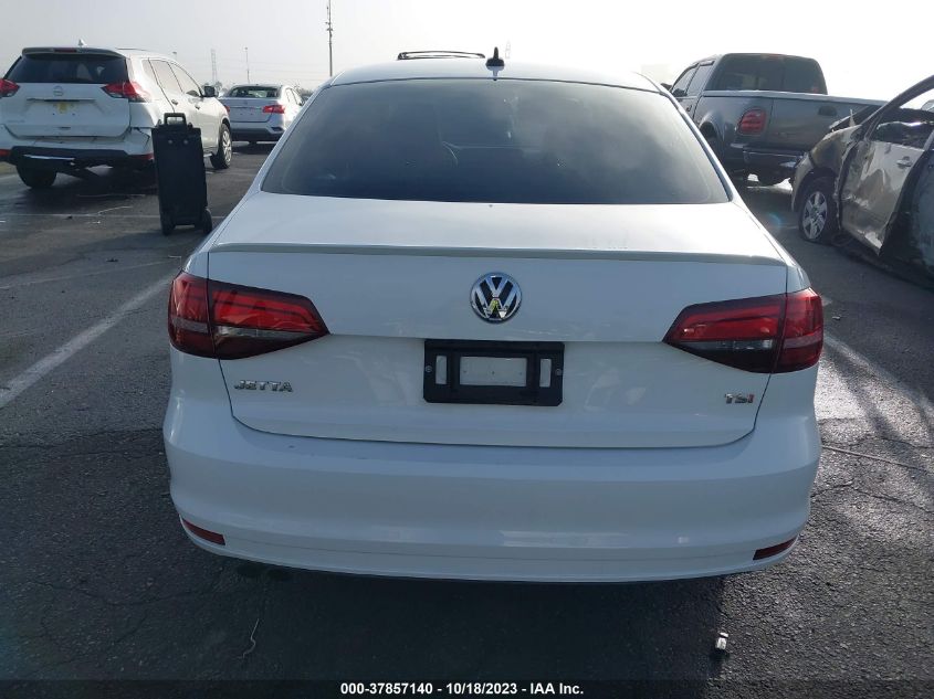2016 VOLKSWAGEN JETTA SEDAN 1.8T SPORT 3VWD17AJ6GM343995