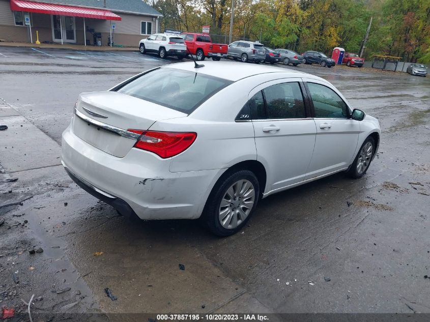2014 CHRYSLER 200 LX - 1C3CCBAB7EN124877