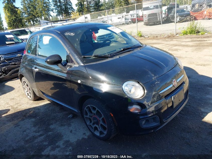 2015 FIAT 500 SPORT - 3C3CFFBR5FT721537