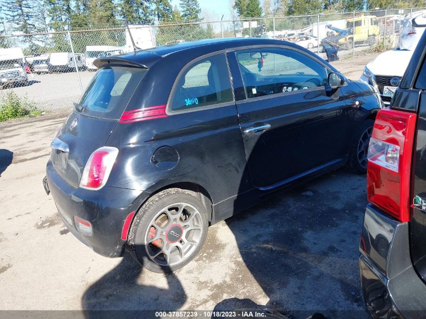 2015 FIAT 500 SPORT - 3C3CFFBR5FT721537