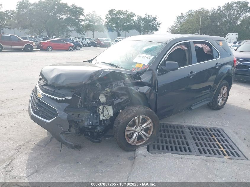 2016 CHEVROLET EQUINOX LS - 2GNALBEK2G6261785