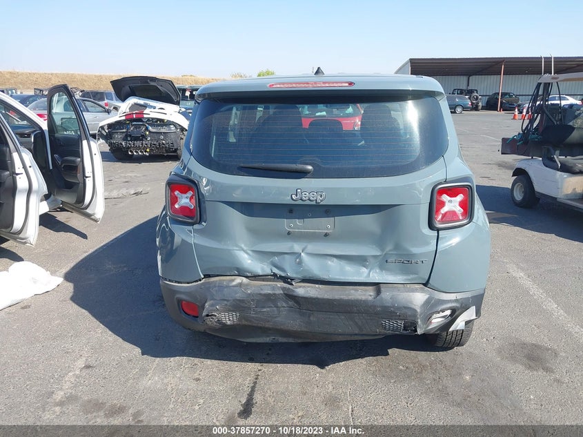 VIN ZACCJAAH3HPE99080 2017 JEEP RENEGADE SPORT