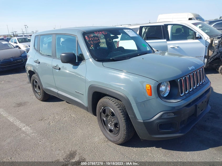 VIN ZACCJAAH3HPE99080 2017 JEEP RENEGADE SPORT