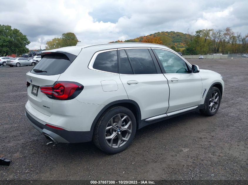 5UX53DP0XN9J98646 2022 BMW X3, photo no. 4