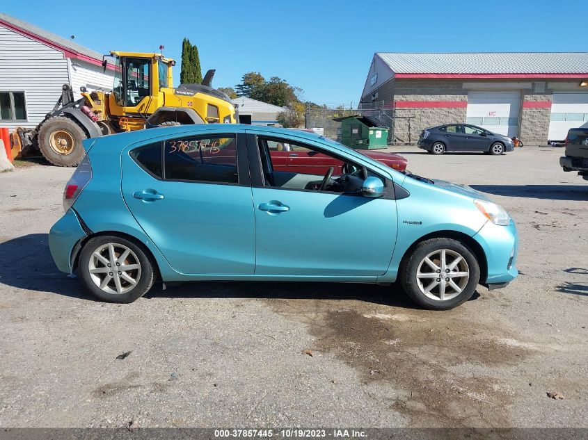 2013 TOYOTA PRIUS C ONE/TWO/THREE/FOUR - JTDKDTB31D1035345
