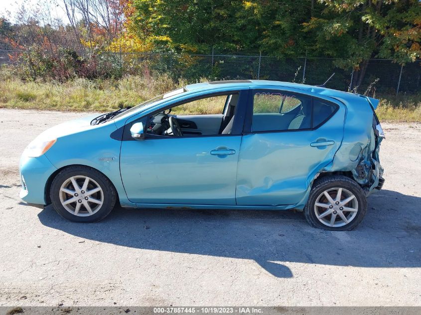 2013 TOYOTA PRIUS C ONE/TWO/THREE/FOUR - JTDKDTB31D1035345