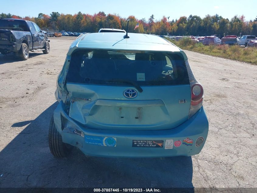 2013 TOYOTA PRIUS C ONE/TWO/THREE/FOUR - JTDKDTB31D1035345