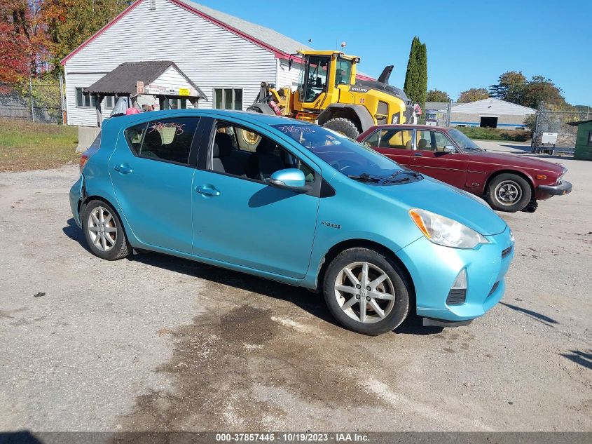 2013 TOYOTA PRIUS C ONE/TWO/THREE/FOUR - JTDKDTB31D1035345