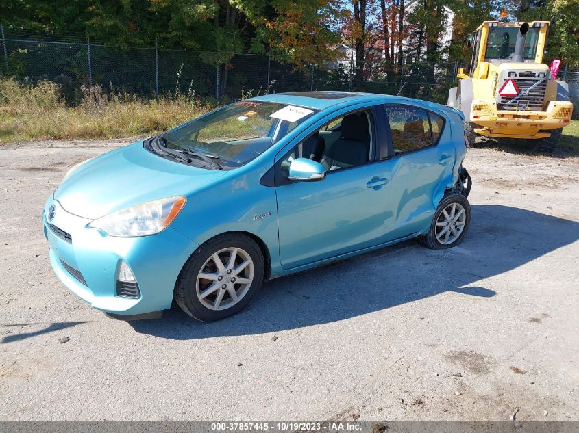 2013 TOYOTA PRIUS C ONE/TWO/THREE/FOUR - JTDKDTB31D1035345