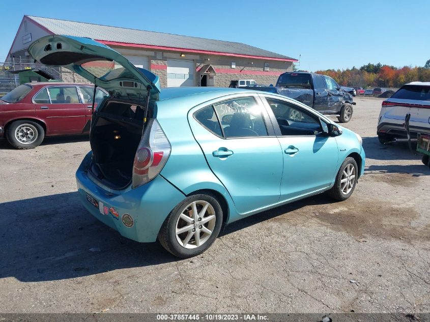 2013 TOYOTA PRIUS C ONE/TWO/THREE/FOUR - JTDKDTB31D1035345