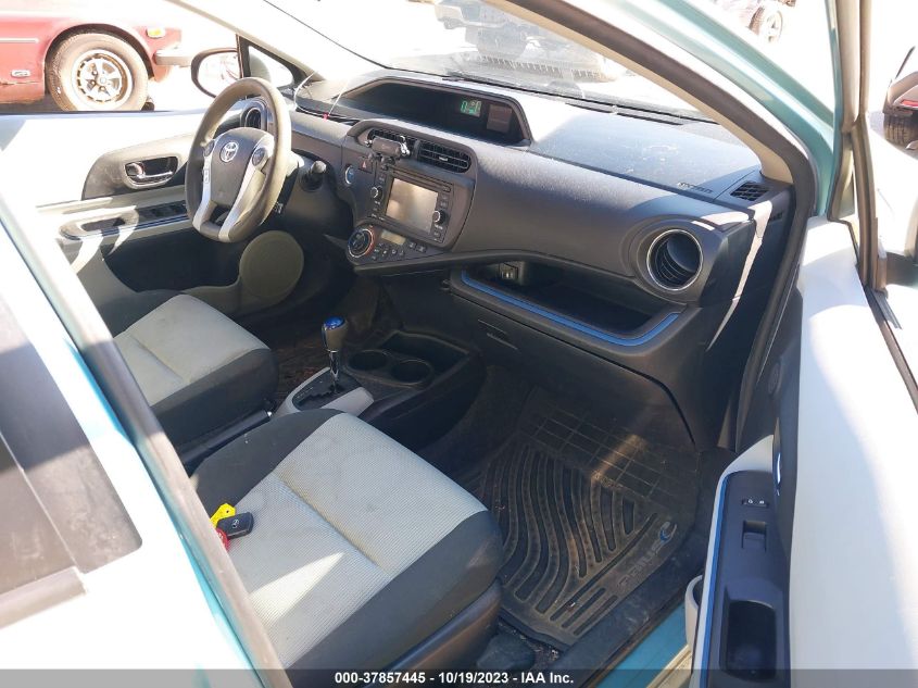 2013 TOYOTA PRIUS C ONE/TWO/THREE/FOUR - JTDKDTB31D1035345